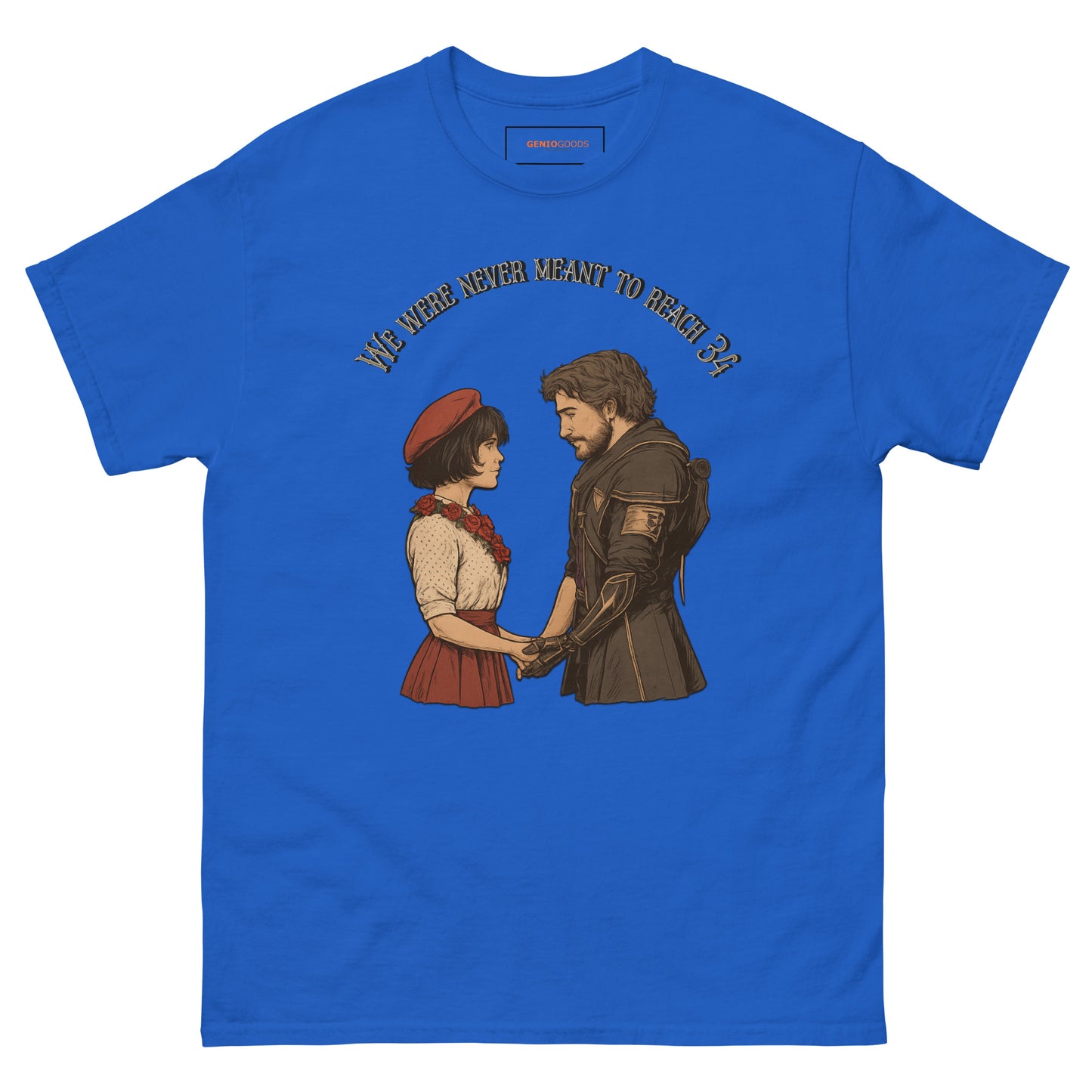 Clair Obscure Expedition 33 T-Shirt – We Were Never Meant to Reach 34