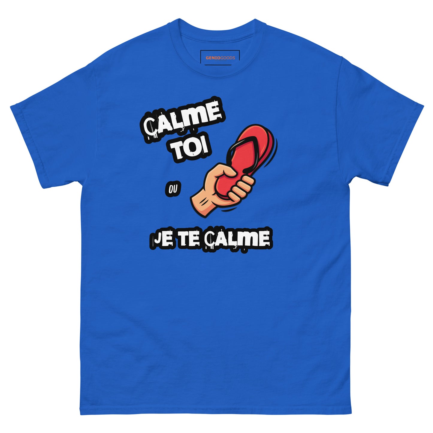 Calme Toi Ou Je Te Calme T-Shirt – French Meme Tee