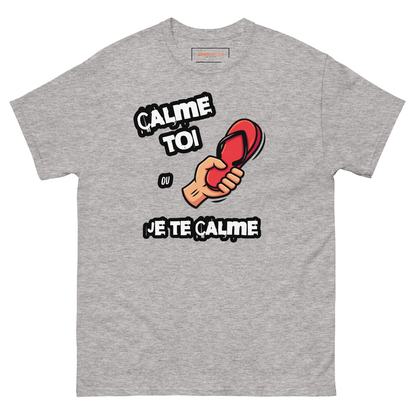 Calme Toi Ou Je Te Calme T-Shirt – French Meme Tee