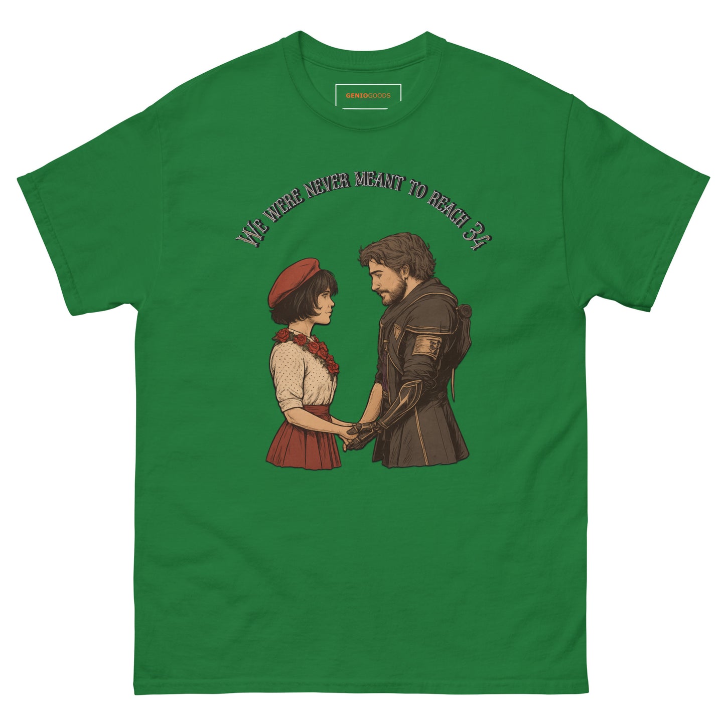Clair Obscure Expedition 33 T-Shirt – We Were Never Meant to Reach 34