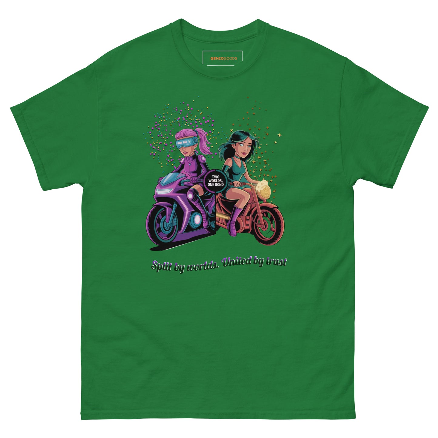 Two Worlds One Bond T-Shirt – Split Fiction Duo Ride