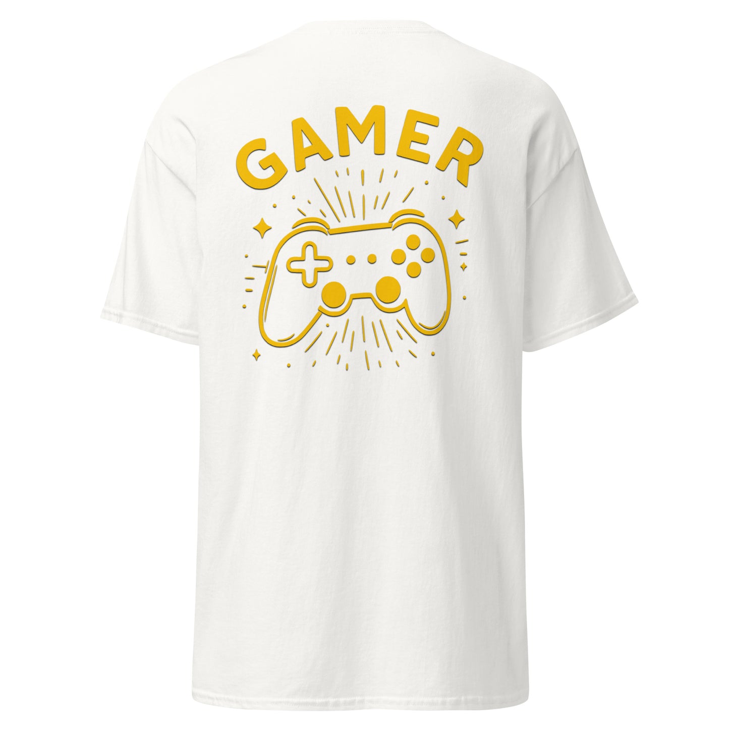 Gamer T-Shirt – Unisex Cotton Tee for True Players – fan-made gamer merch by GenioGoods