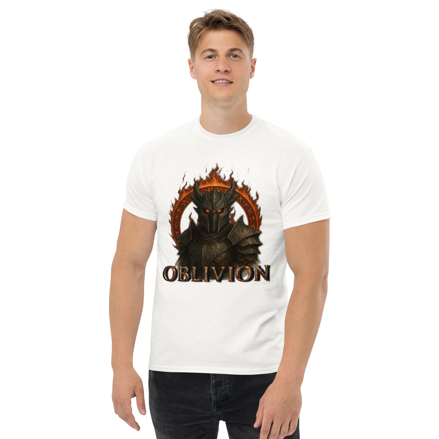 Oblivion Daedric Armor T-Shirt – Dark Flame Tribute