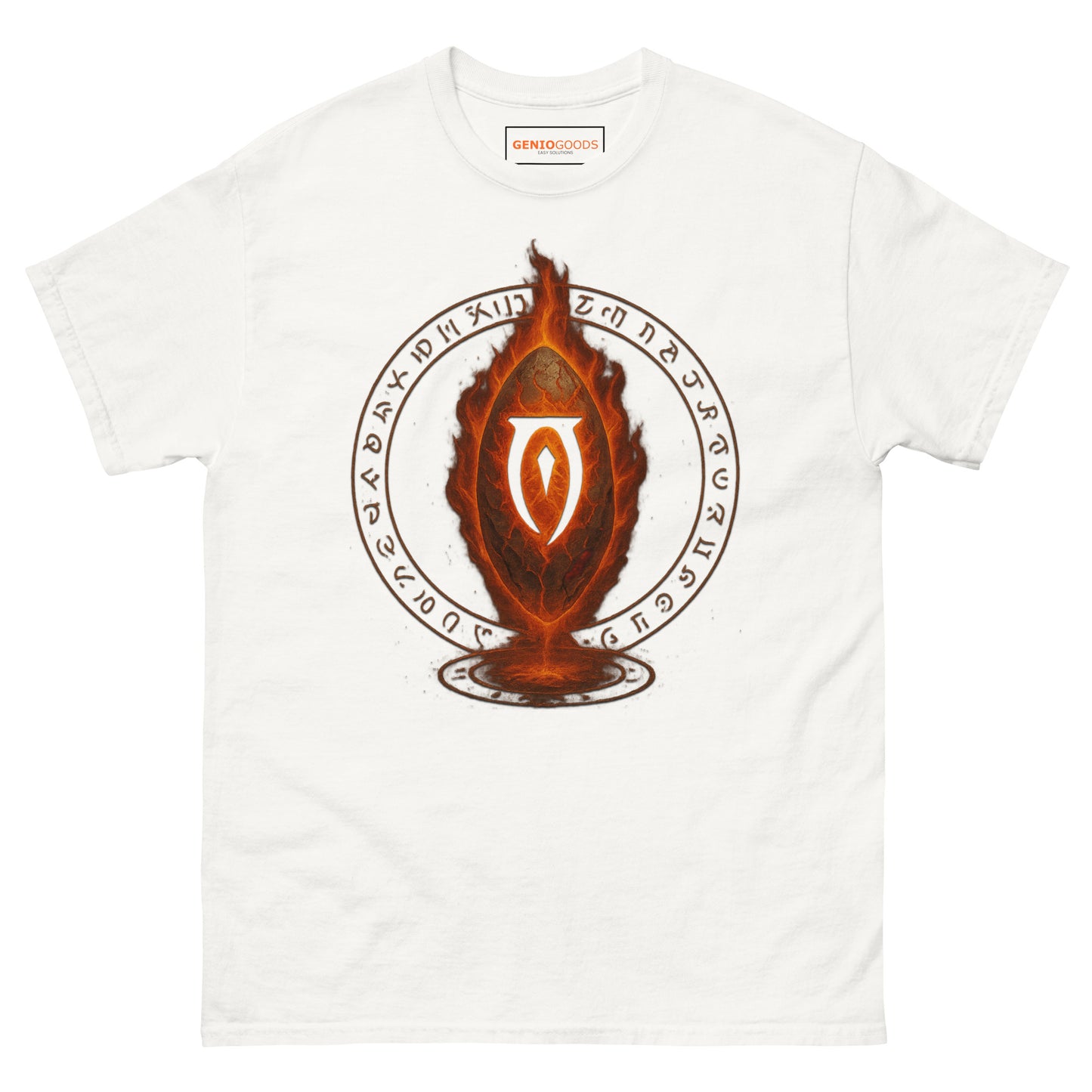 Oblivion Gate T-Shirt – Fiery Symbol of Tamriel
