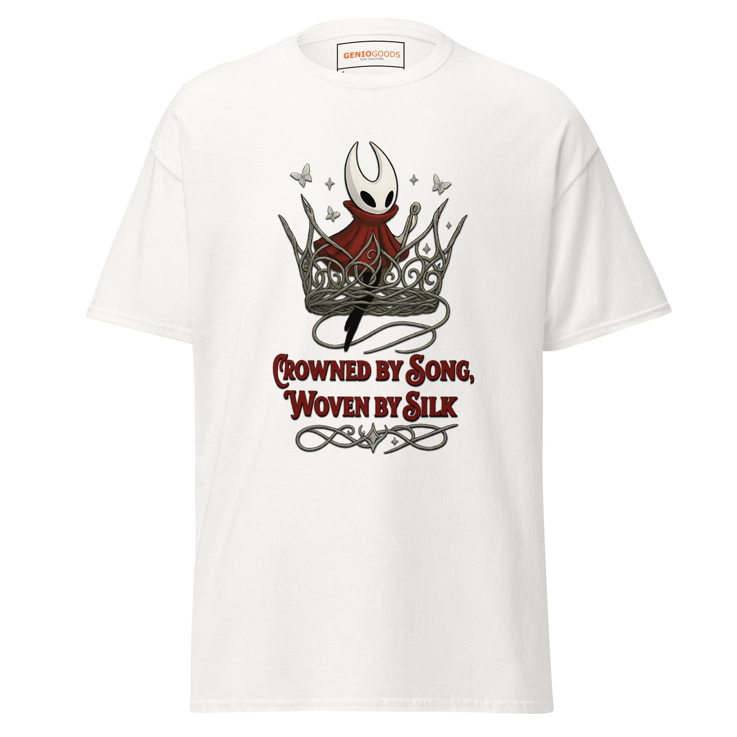 Hollow Knight Silksong Clothing – Crowned by Song Art