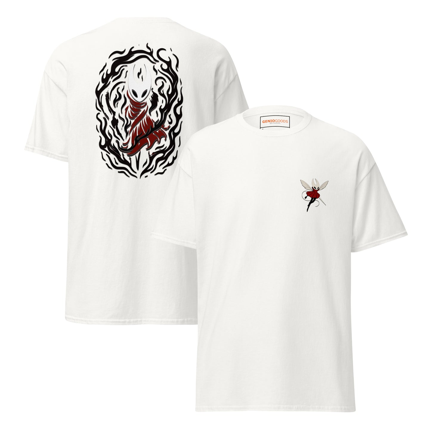 Hollow Knight Silksong Shirt Hornet Flame Tribute
