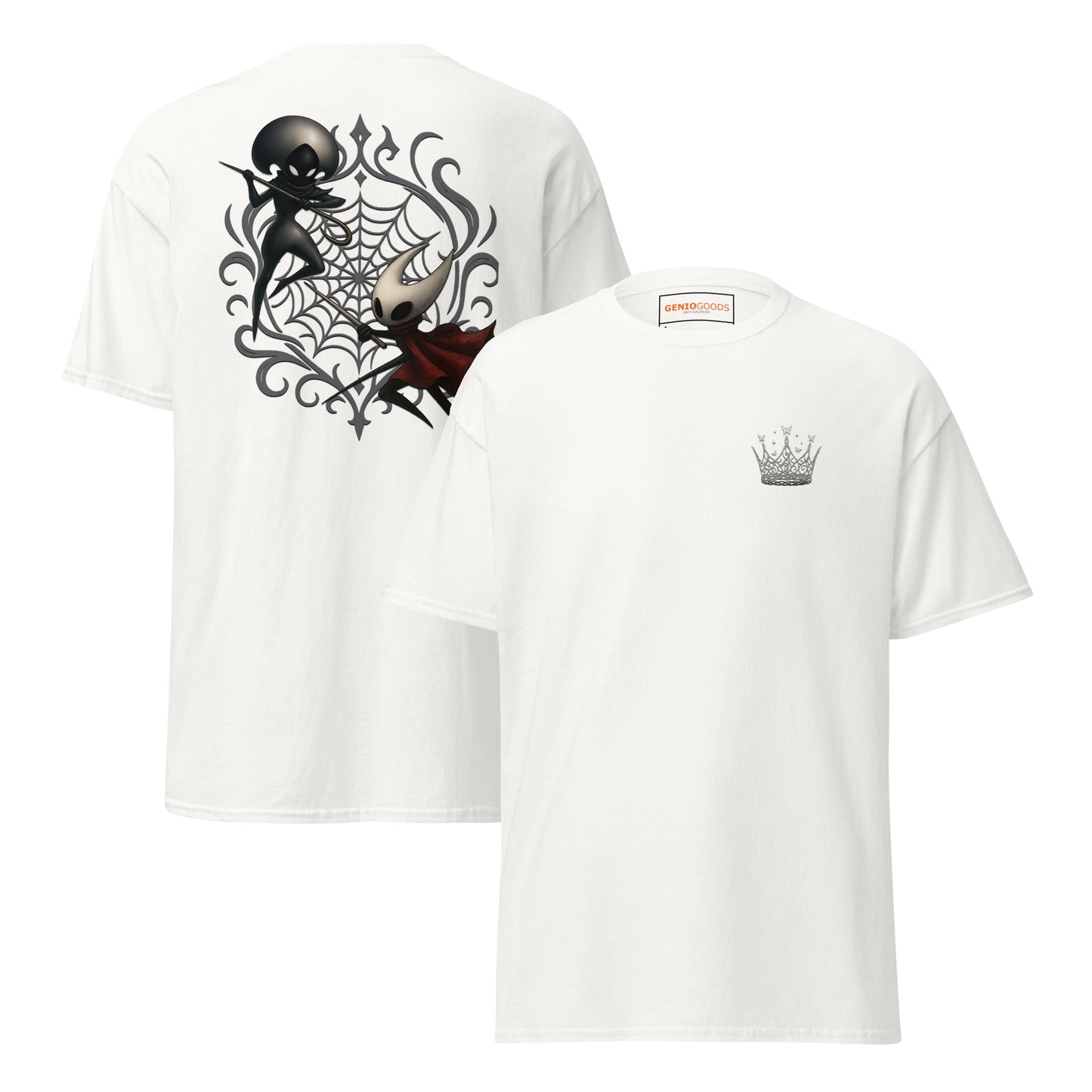 Hollow Knight Silksong Crown Shirt – Duel and Emblem