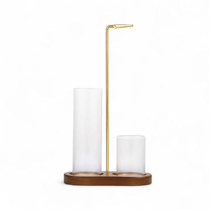 2-in-1 Glass Incense Holder – Anti-Ash Japanese Style Burner & Organizer  Geniogoods