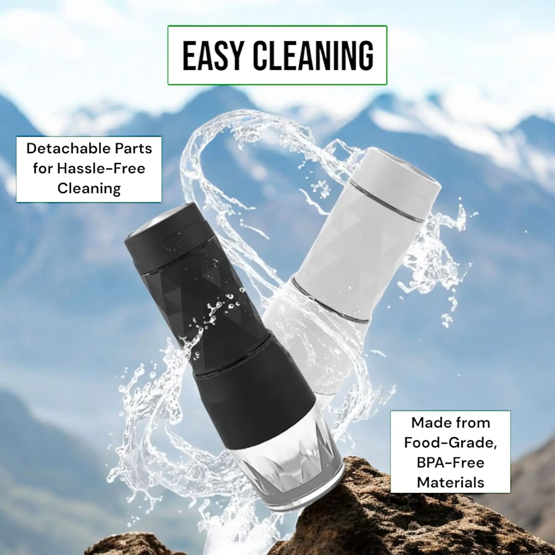 3-in-1 Portable Espresso Maker – Manual Coffee Machine for Travel Geniogoods