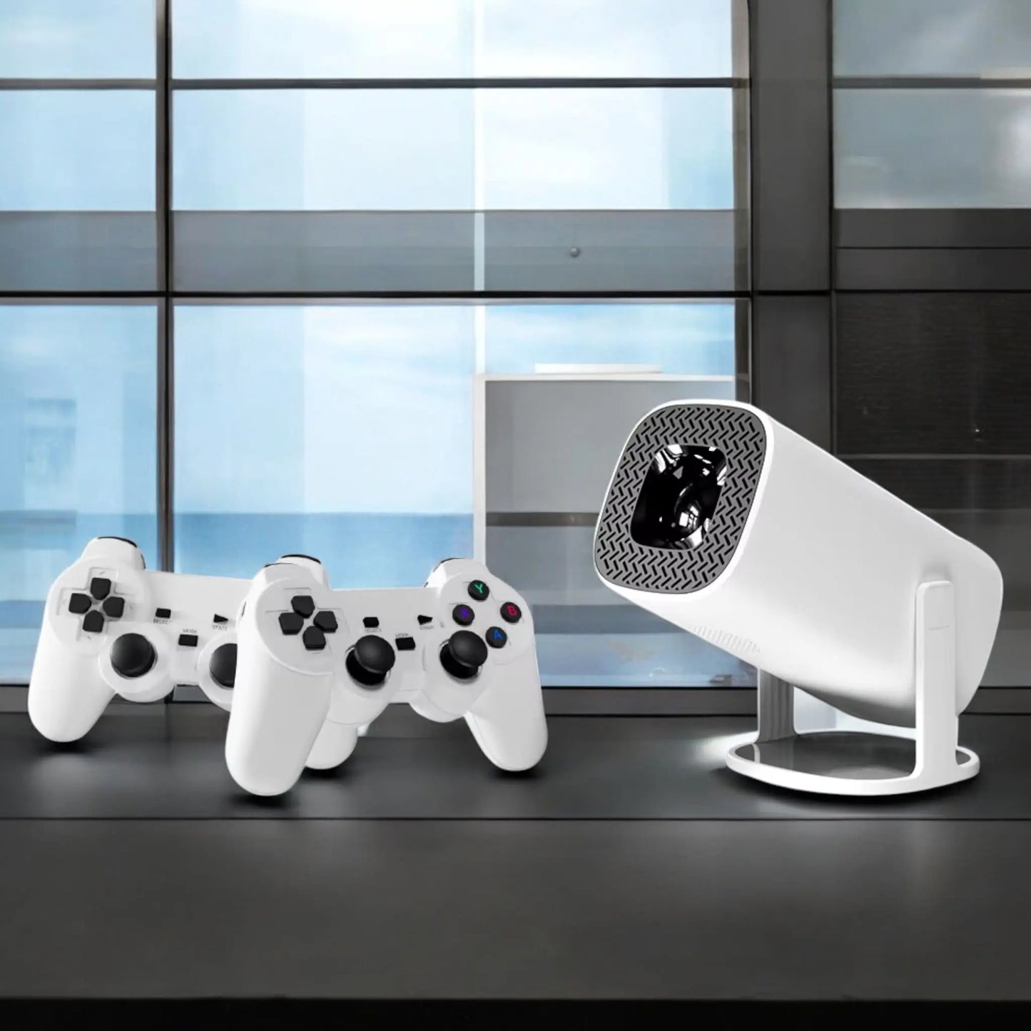 4K Gaming Projector – Portable Home Theater & Retro Gaming Console Geniogoods