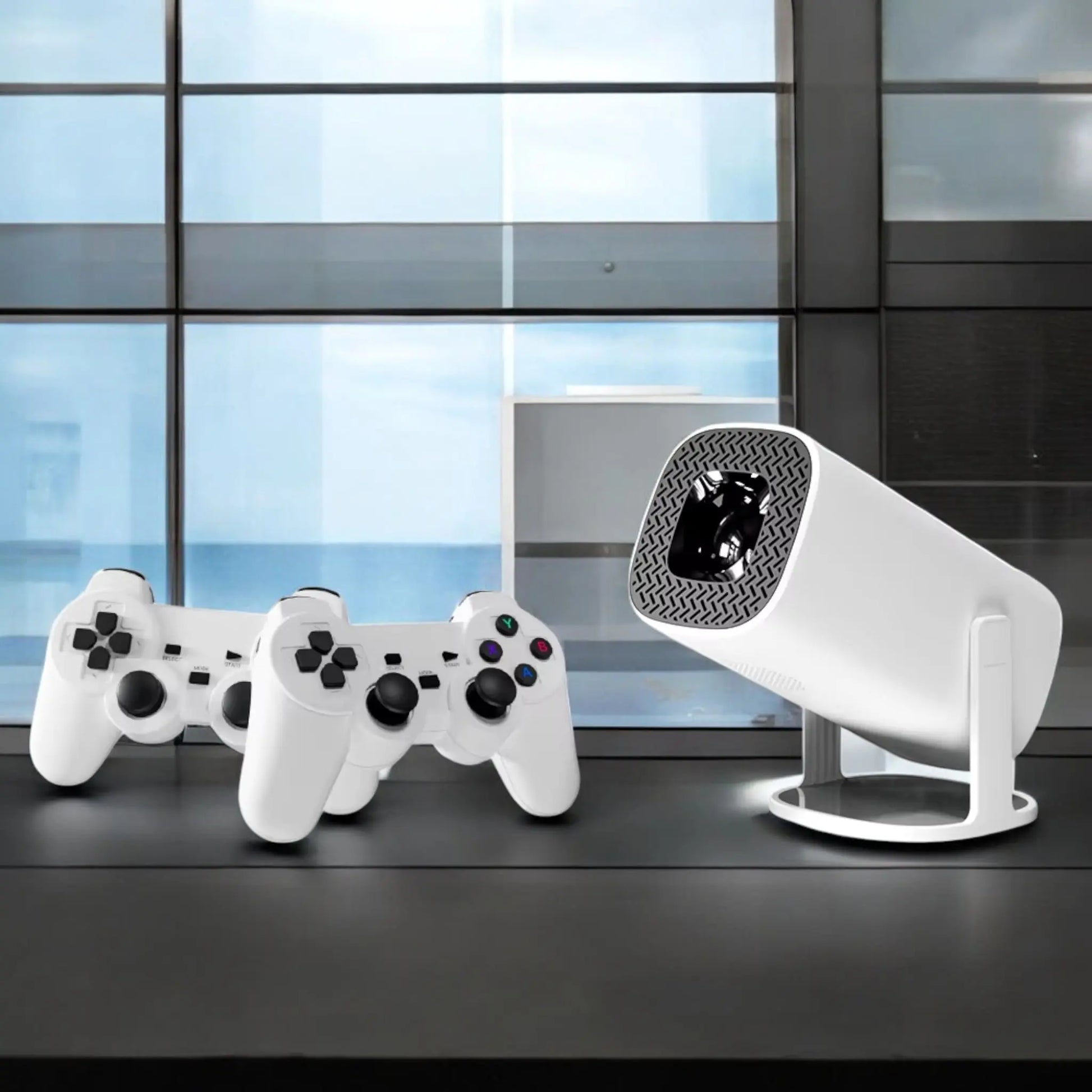 4K Gaming Projector – Portable Home Theater & Retro Gaming Console Geniogoods