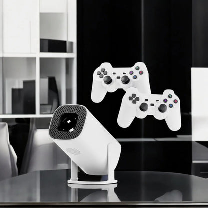 4K Gaming Projector – Portable Home Theater & Retro Gaming Console Geniogoods