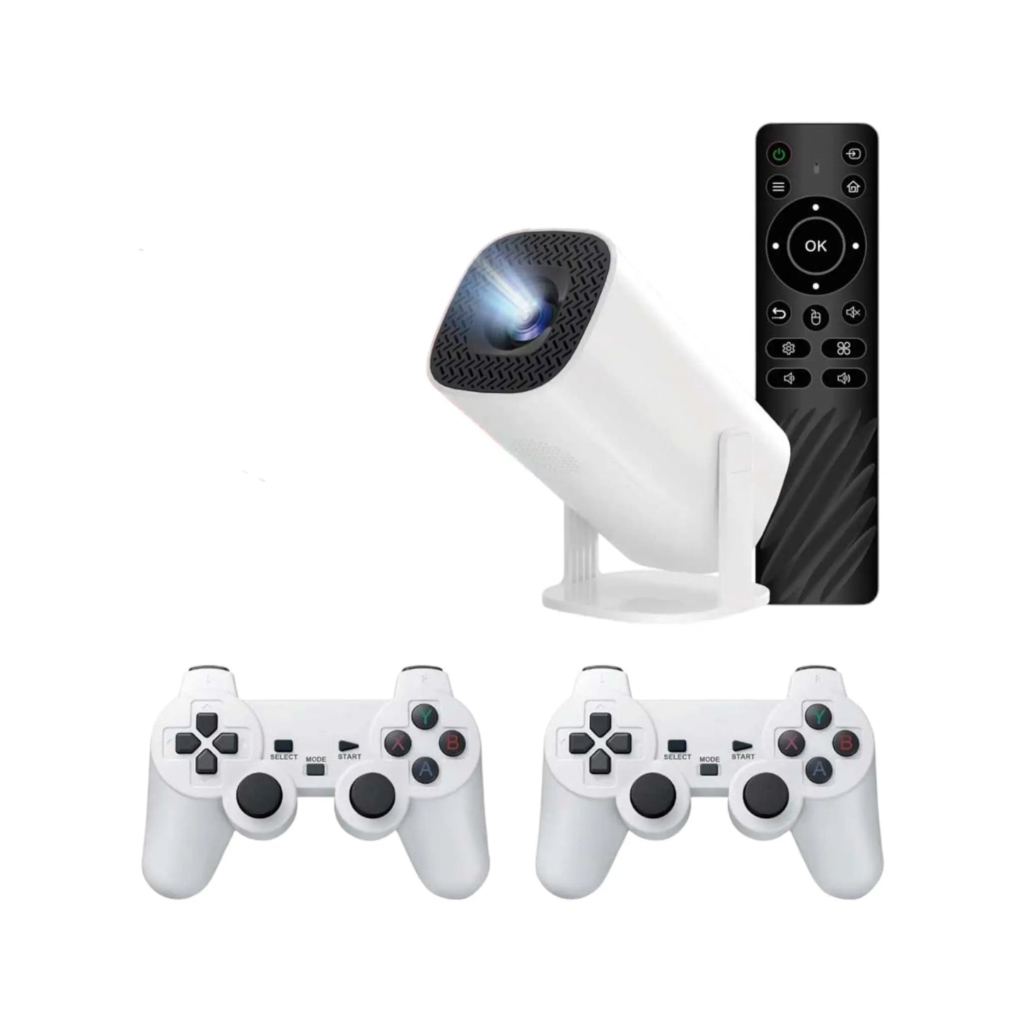 4K Gaming Projector – Portable Home Theater & Retro Gaming Console Geniogoods