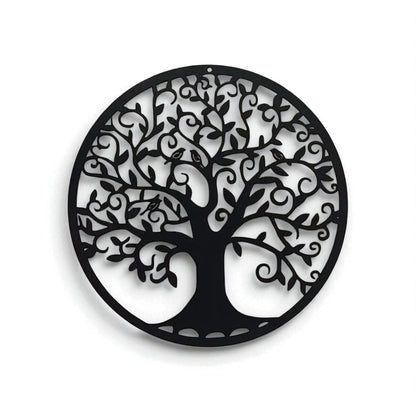 Tree of Life Metal Wall Art – Family Tree Hanging Décor