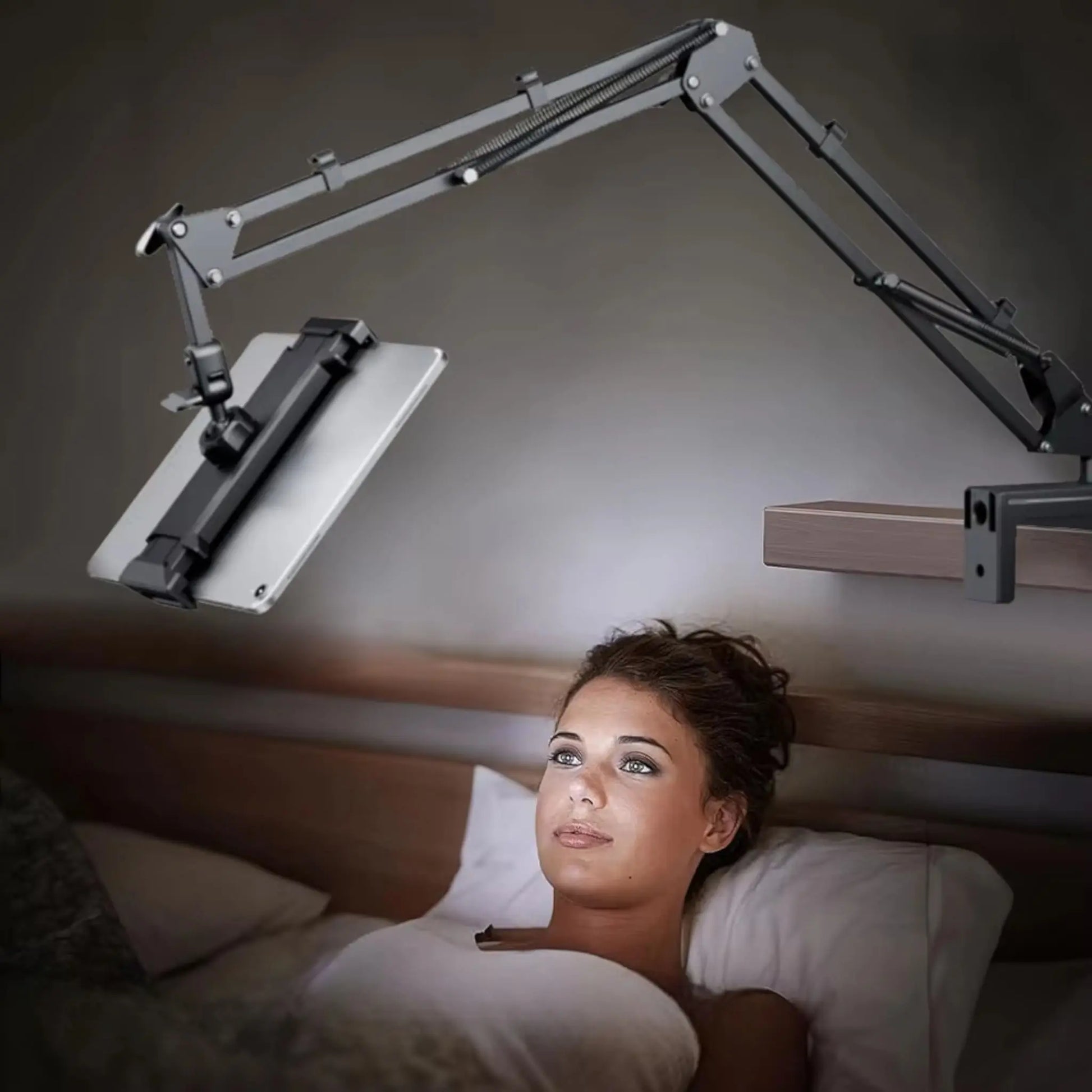 Adjustable Tablet Holder Arm – Versatile and Durable Tablet Stand Geniogoods