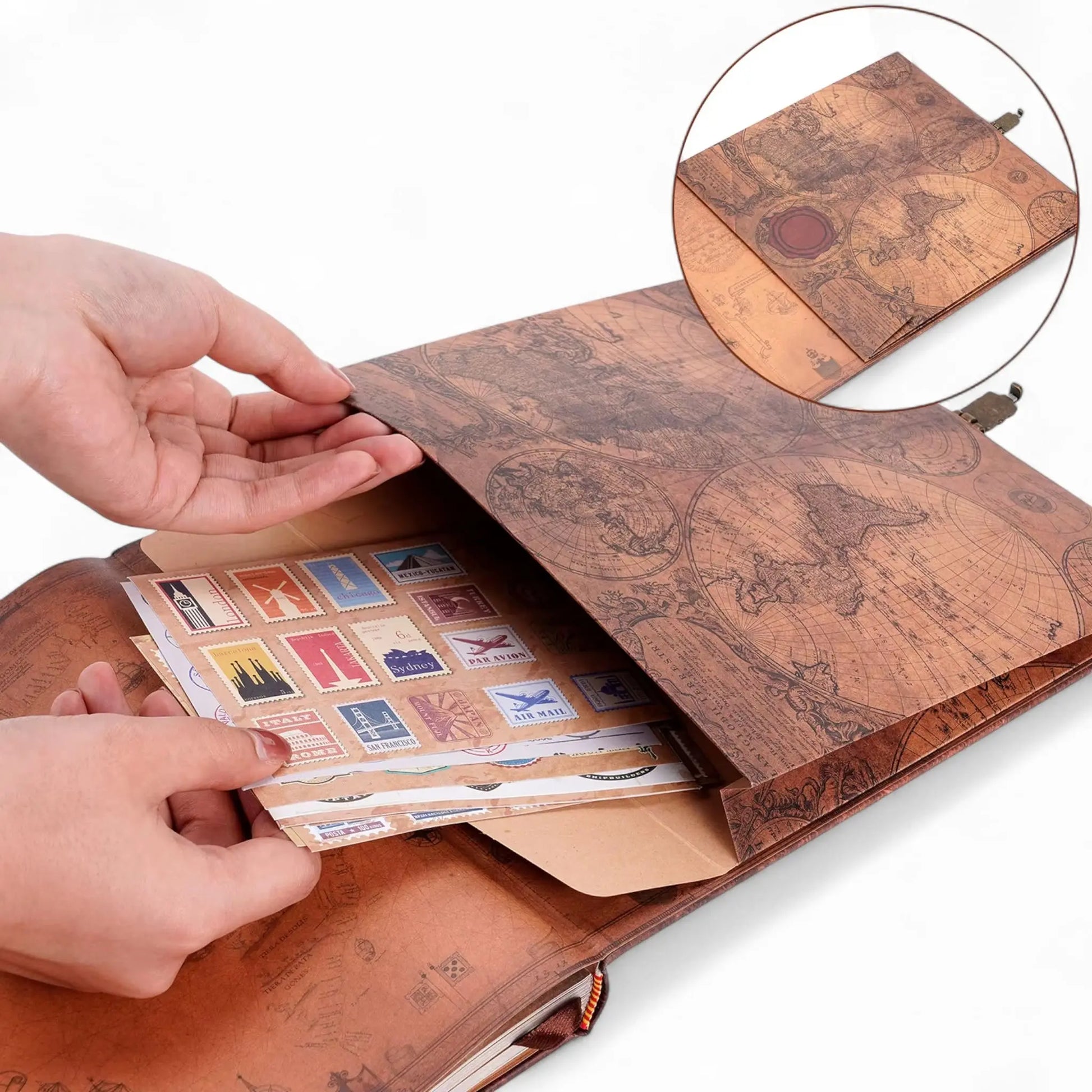 Adventure Scrapbook Album – DIY Memory Book for Couples & Travel  Geniogoods