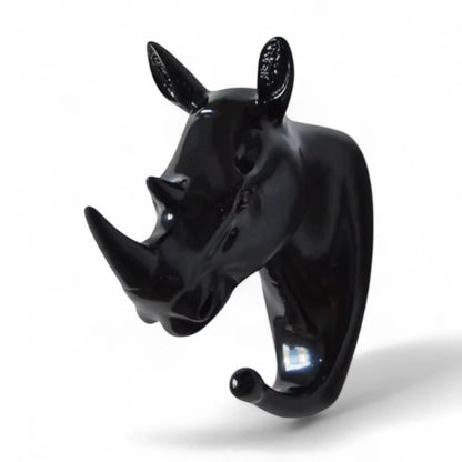 Animal Wall Hook – Vintage Resin Deer Head Hanger for Decor  Geniogoods