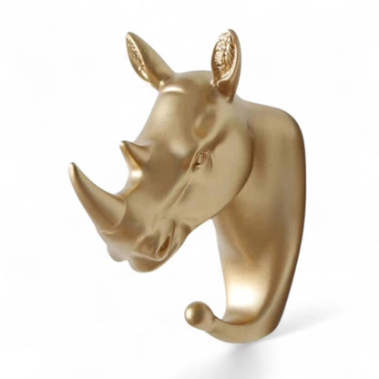 Animal Wall Hook – Vintage Resin Deer Head Hanger for Decor  Geniogoods