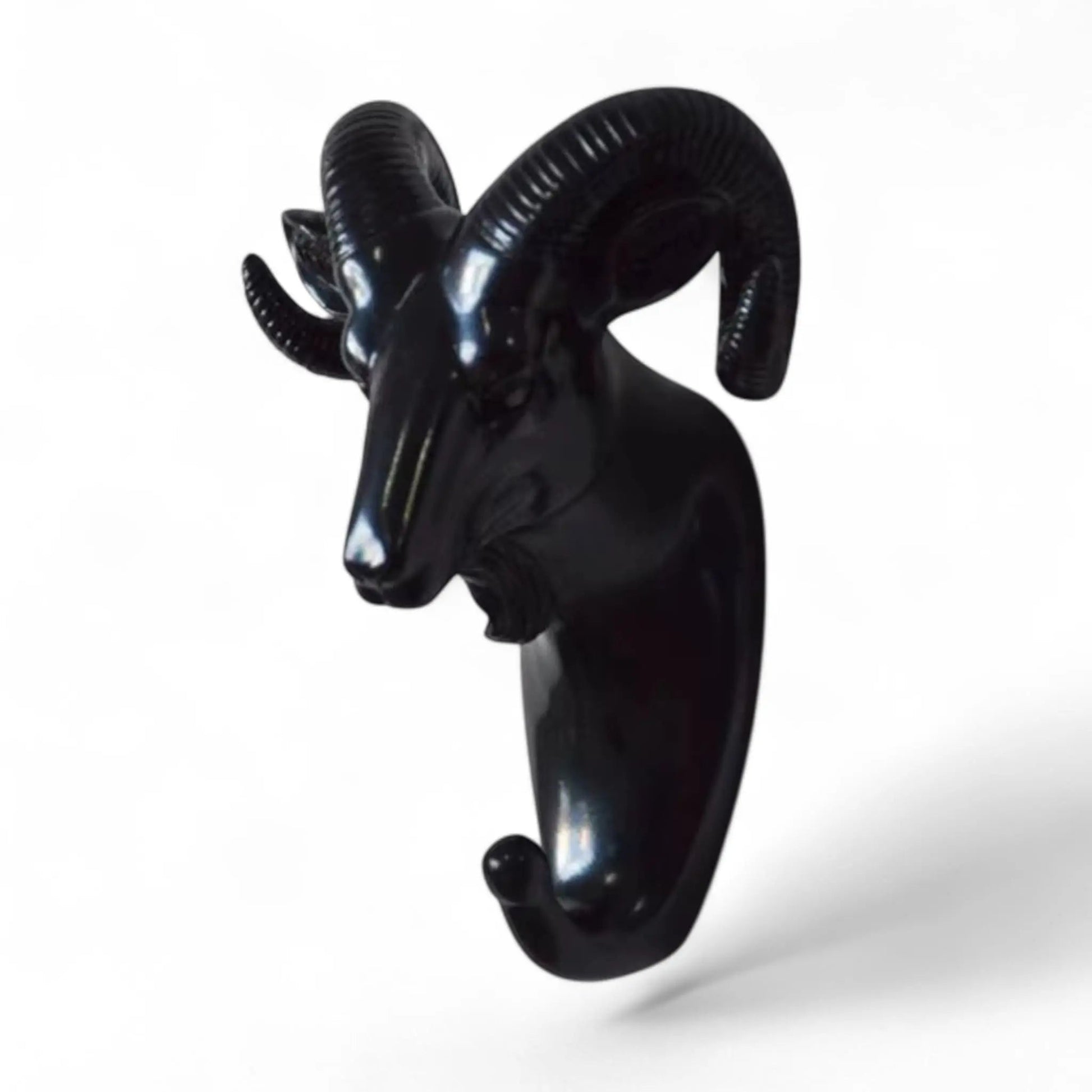 Animal Wall Hook – Vintage Resin Deer Head Hanger for Decor  Geniogoods