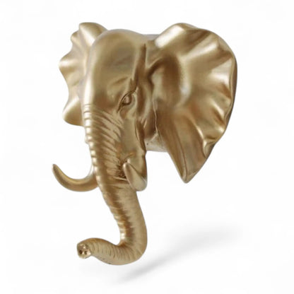 Animal Wall Hook – Vintage Resin Deer Head Hanger for Decor  Geniogoods