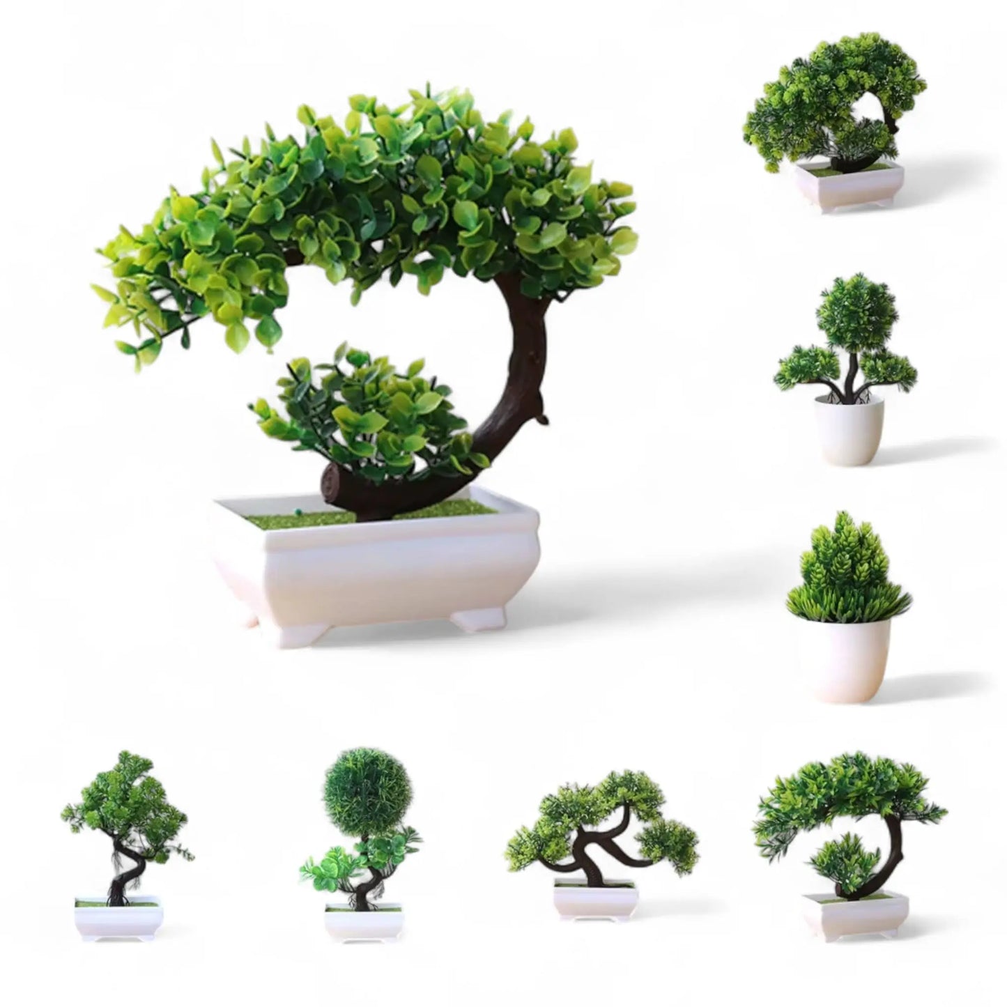 Artificial Bonsai Tree Decor – Small Faux Plant for Home & Office  Geniogoods