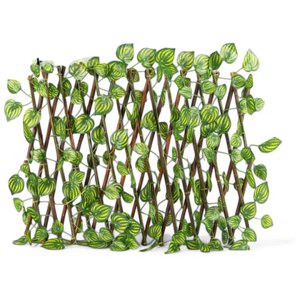 Artificial Leaf Privacy Fence – Expandable Ivy Screen for Balcony  Geniogoods