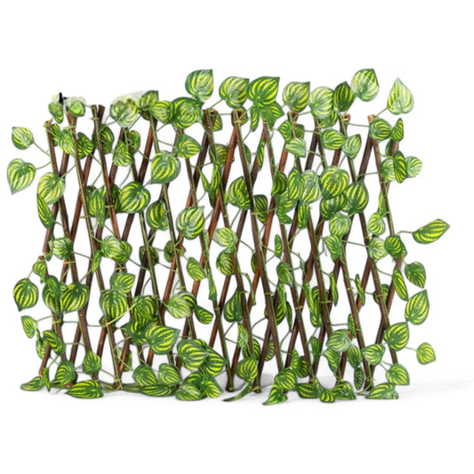 Artificial Leaf Privacy Fence – Expandable Ivy Screen for Balcony  Geniogoods