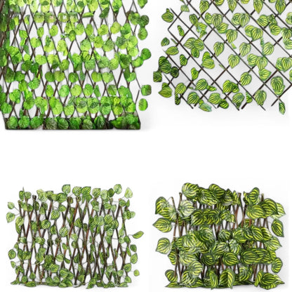 Artificial Leaf Privacy Fence – Expandable Ivy Screen for Balcony  Geniogoods