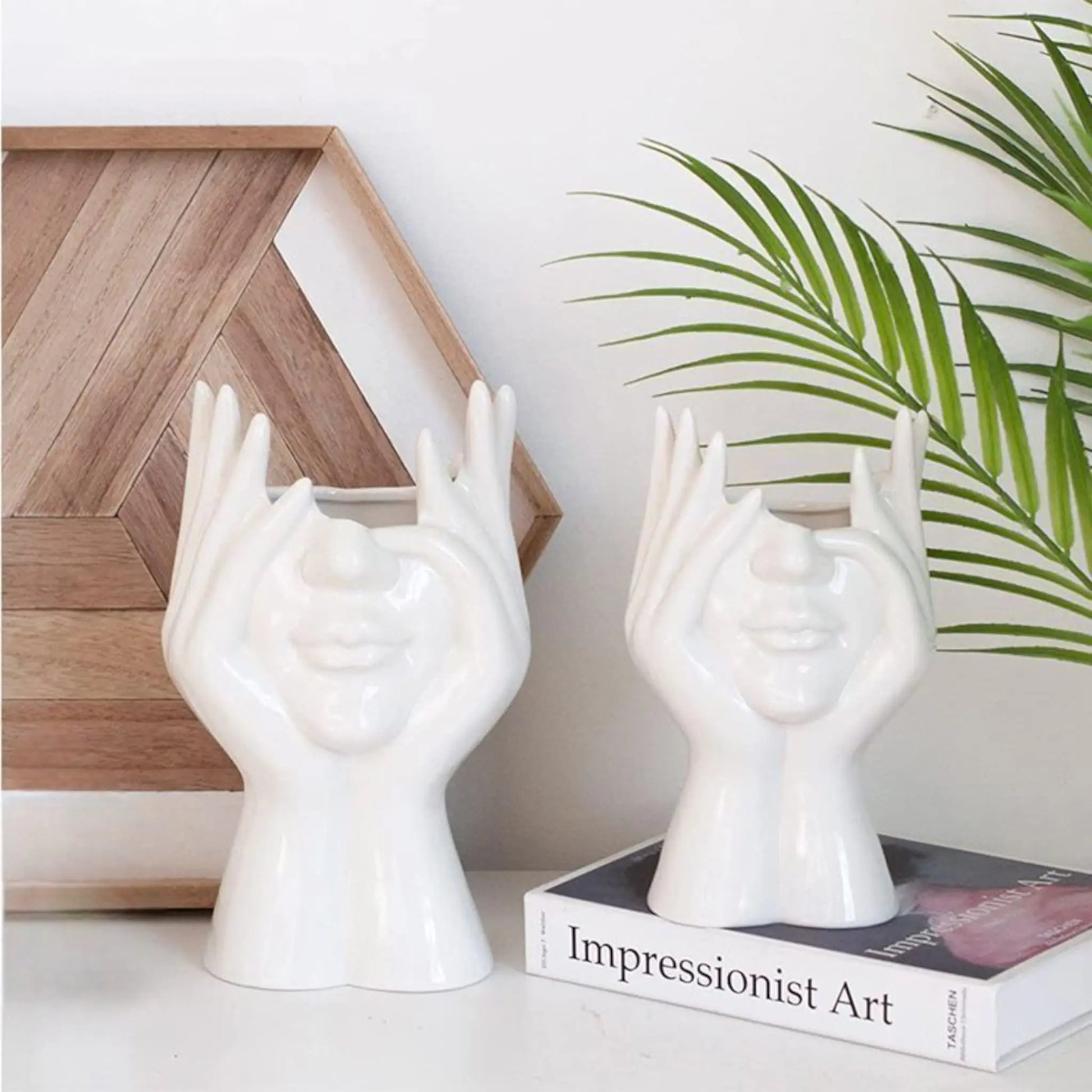 Artistic Desk Organizer – Creative Pen Holder, Brush Stand & Decor  Geniogoods