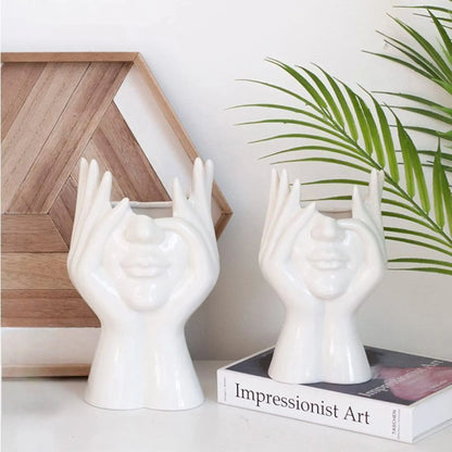 Artistic Desk Organizer – Creative Pen Holder, Brush Stand & Decor  Geniogoods