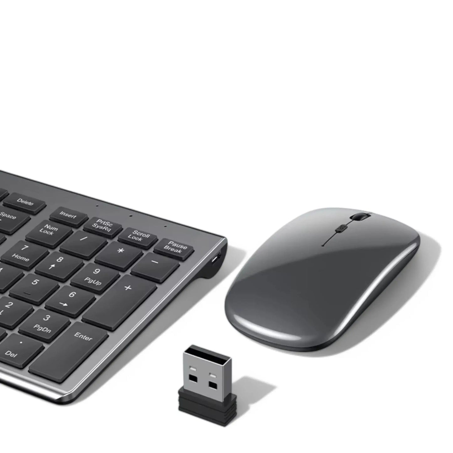 Bluetooth Keyboard and Mouse Set for Laptop – Slim, Rechargeable, Dual Mode  Geniogoods