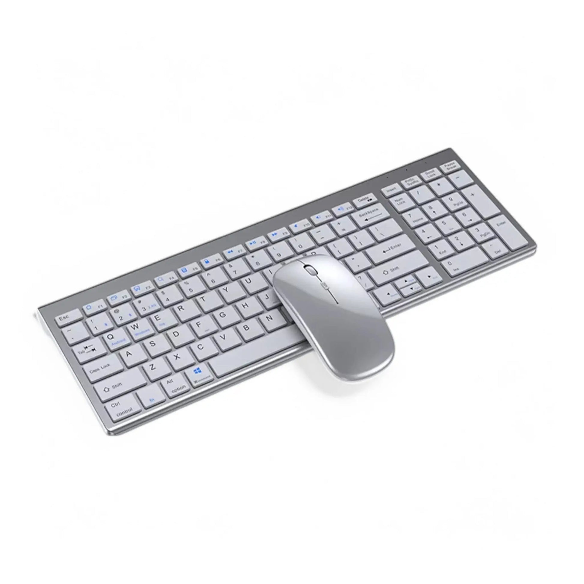 Bluetooth Keyboard and Mouse Set for Laptop – Slim, Rechargeable, Dual Mode  Geniogoods