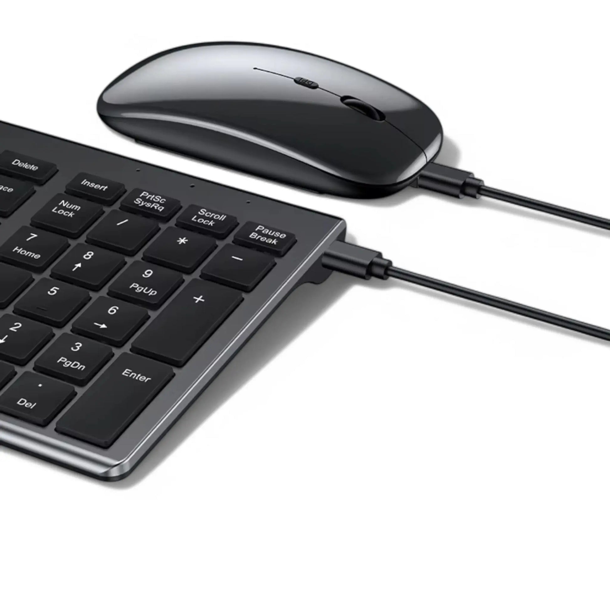 Bluetooth Keyboard and Mouse Set for Laptop – Slim, Rechargeable, Dual Mode  Geniogoods