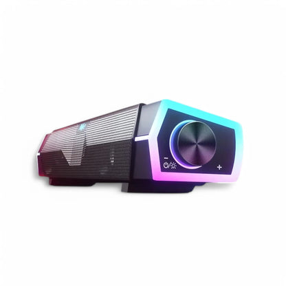 Bluetooth Soundbar Speaker for PC – RGB Lights, Stereo & USB Powered  Geniogoods