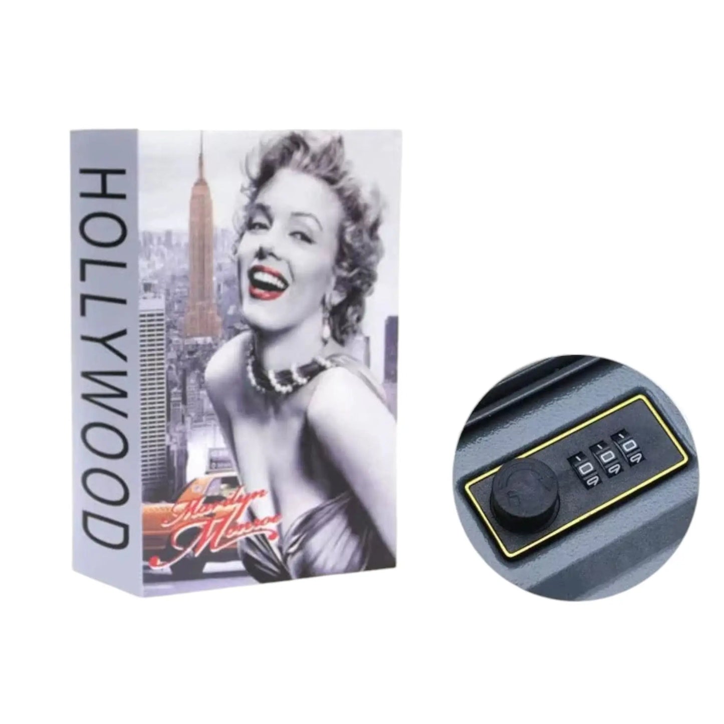Book Safe Box with Password Lock – Secure Storage for Valuables Geniogoods