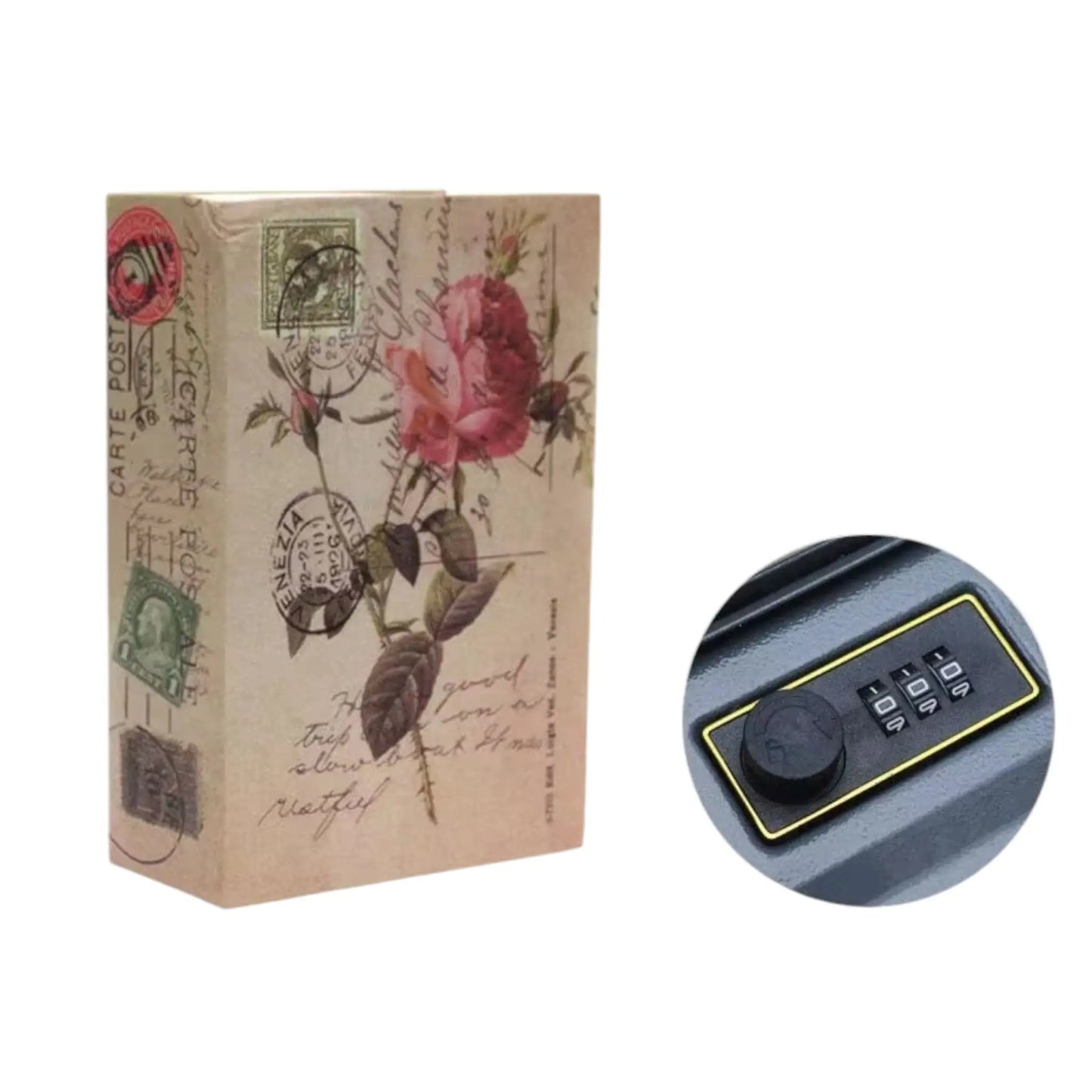 Book Safe Box with Password Lock – Secure Storage for Valuables Geniogoods