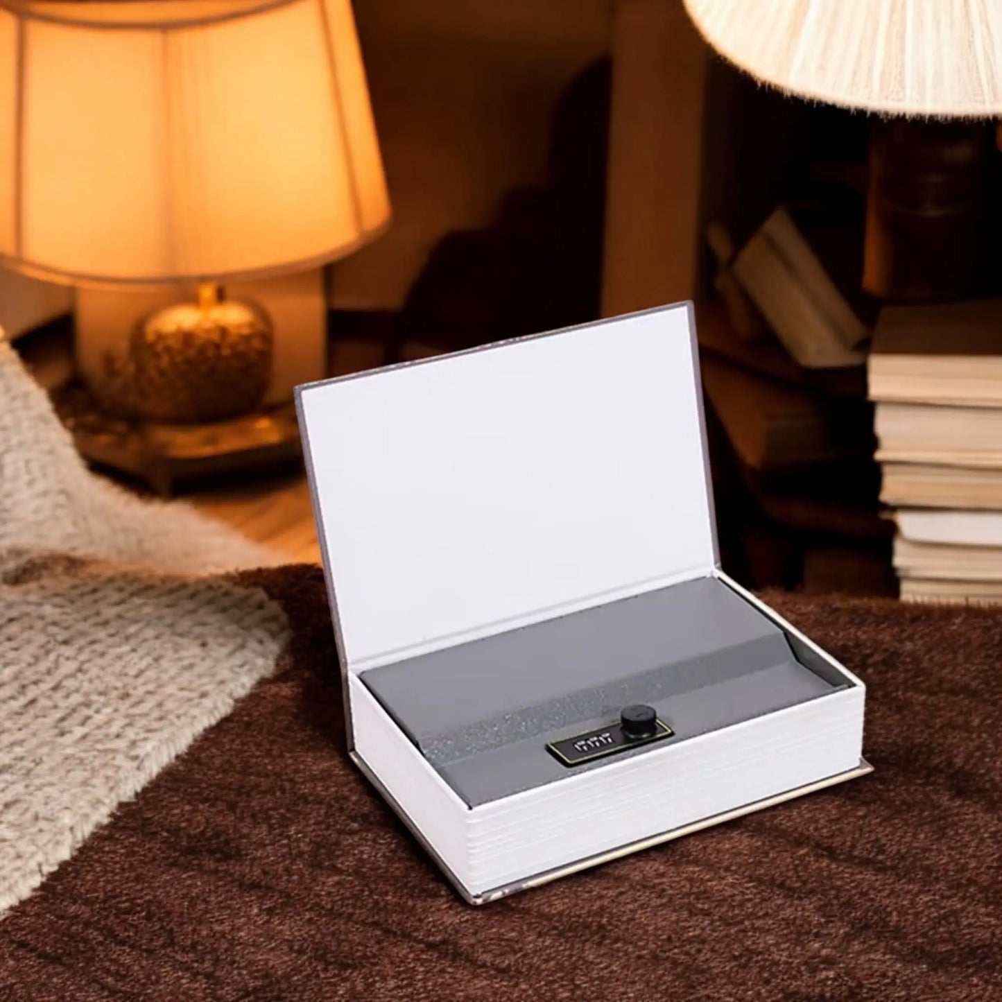 Book Safe Box with Password Lock – Secure Storage for Valuables Geniogoods