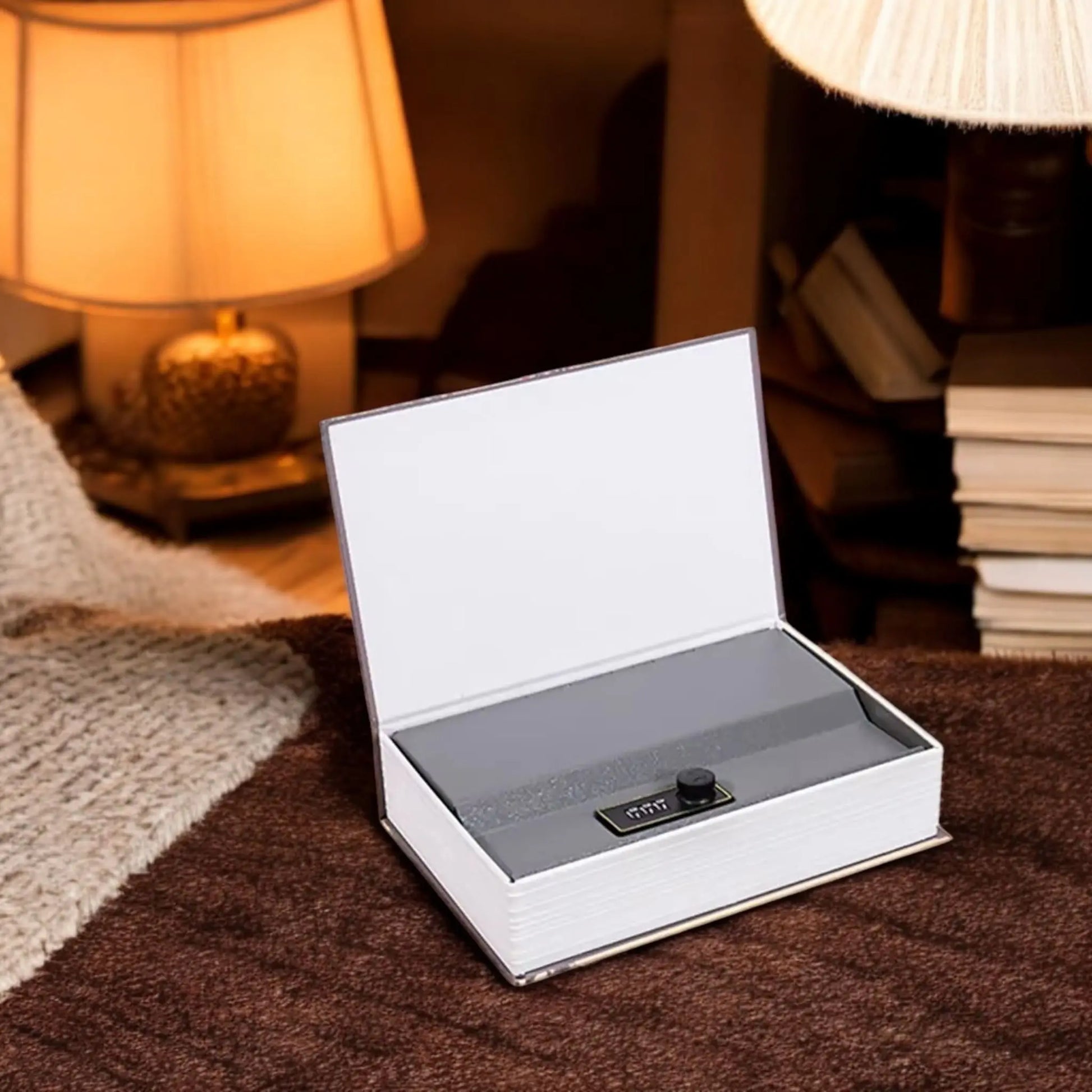 Book Safe Box with Password Lock – Secure Storage for Valuables Geniogoods