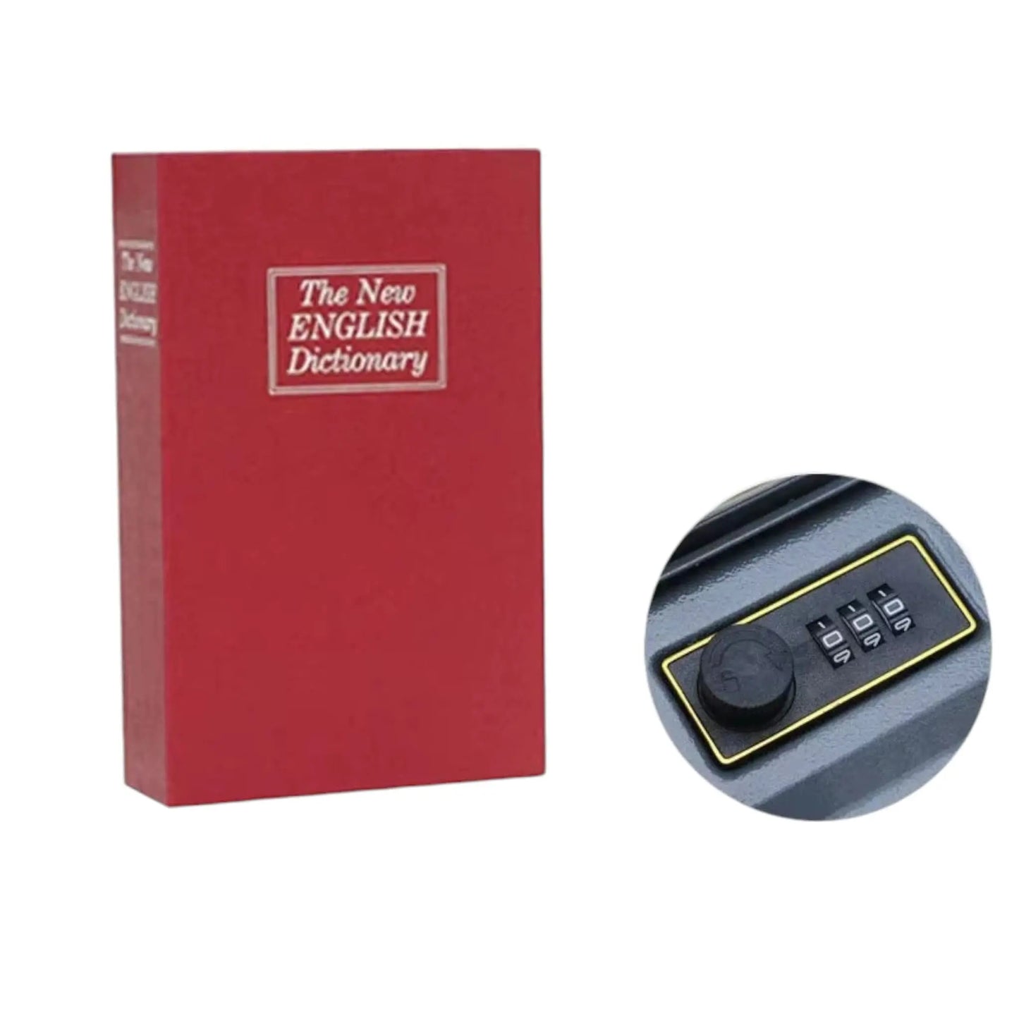 Book Safe Box with Password Lock – Secure Storage for Valuables Geniogoods