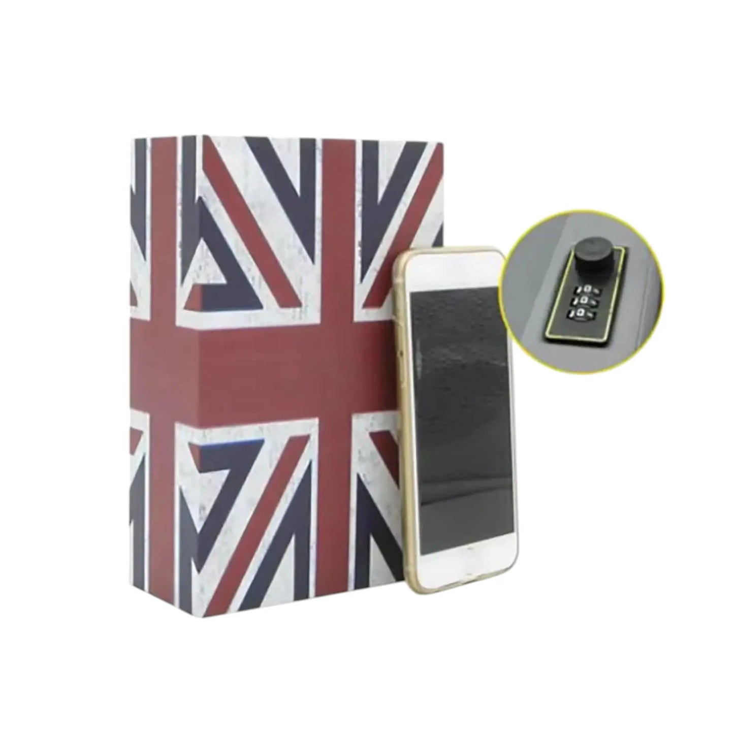 Book Safe Box with Password Lock – Secure Storage for Valuables Geniogoods