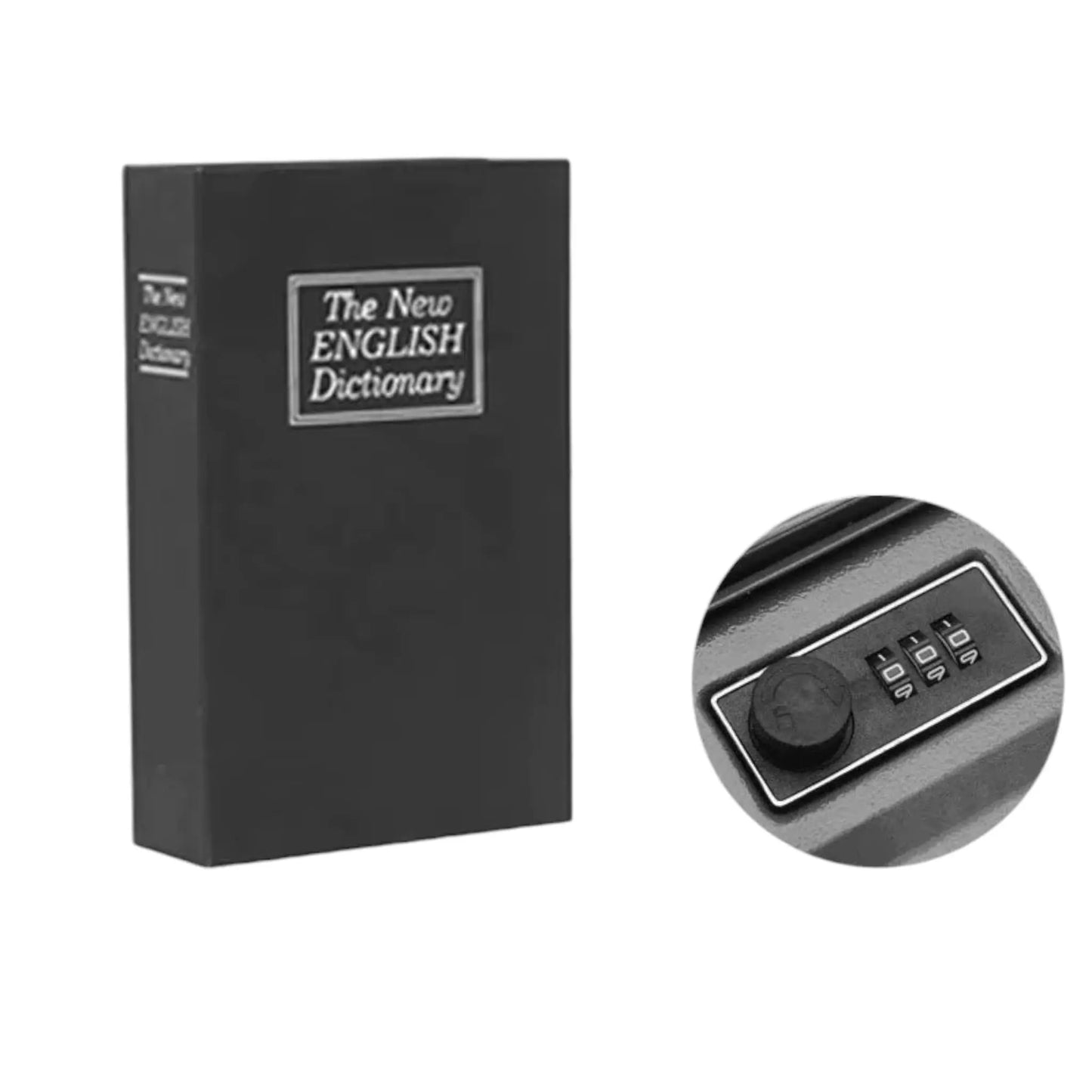 Book Safe Box with Password Lock – Secure Storage for Valuables Geniogoods