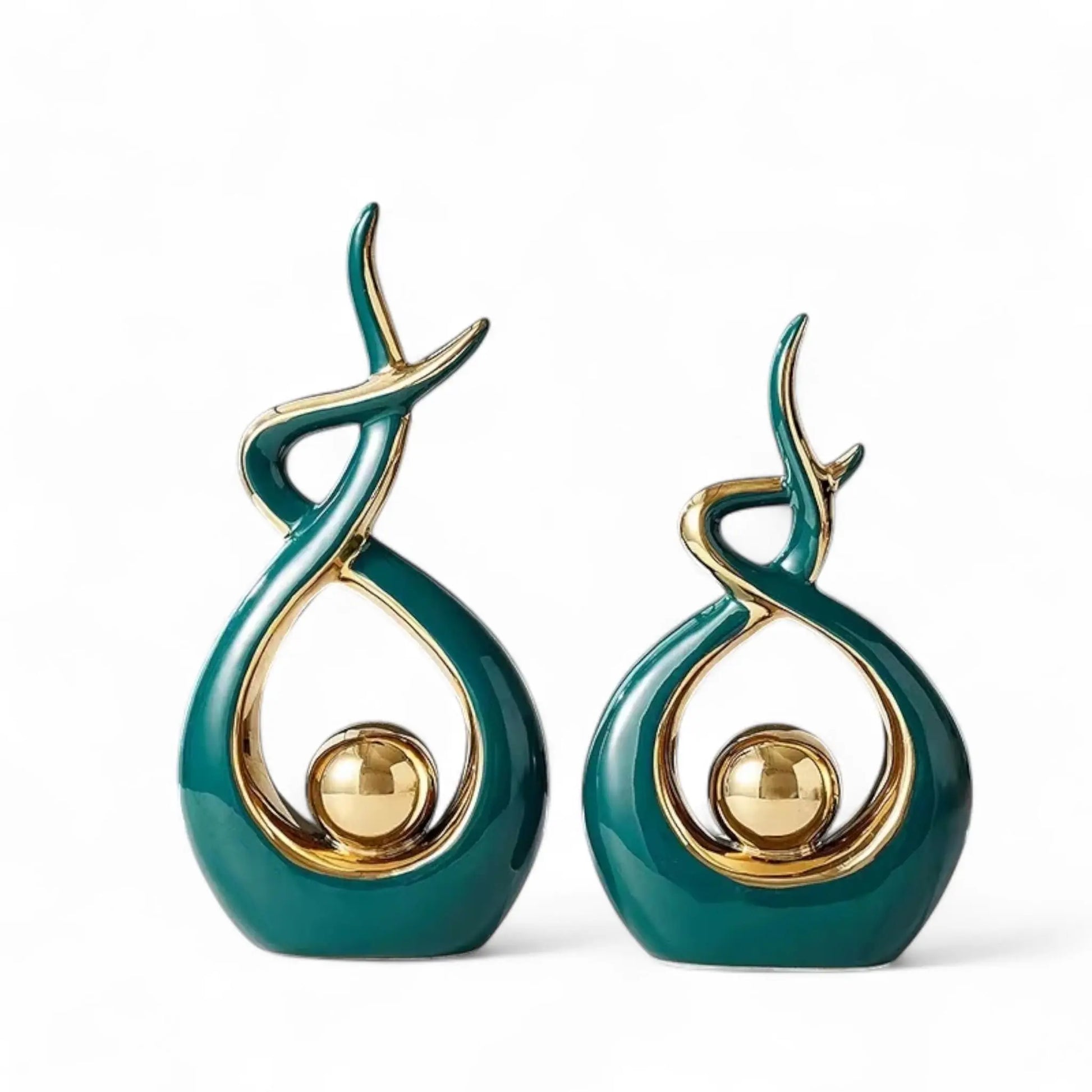 Ceramic Abstract Sculpture Decor – Nordic Elegant Figurine for Home  Geniogoods