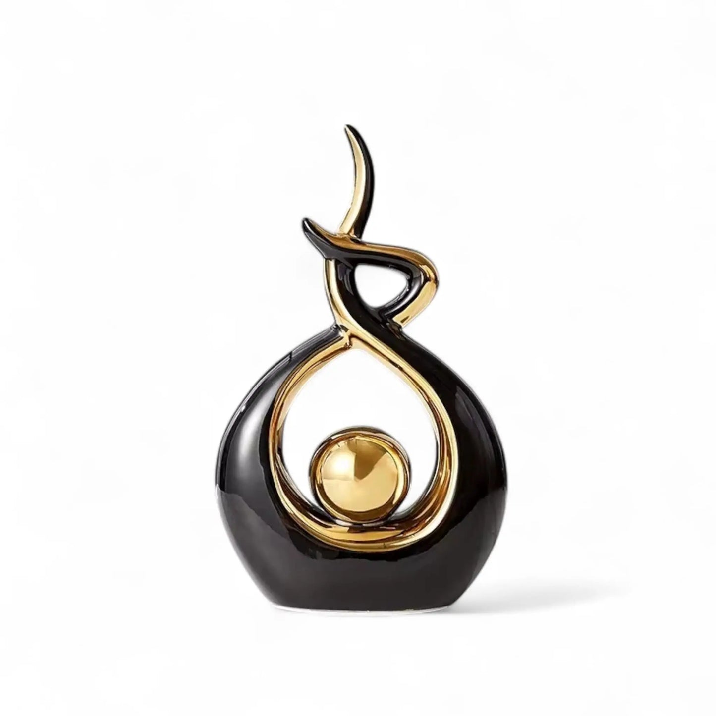 Ceramic Abstract Sculpture Decor – Nordic Elegant Figurine for Home  Geniogoods