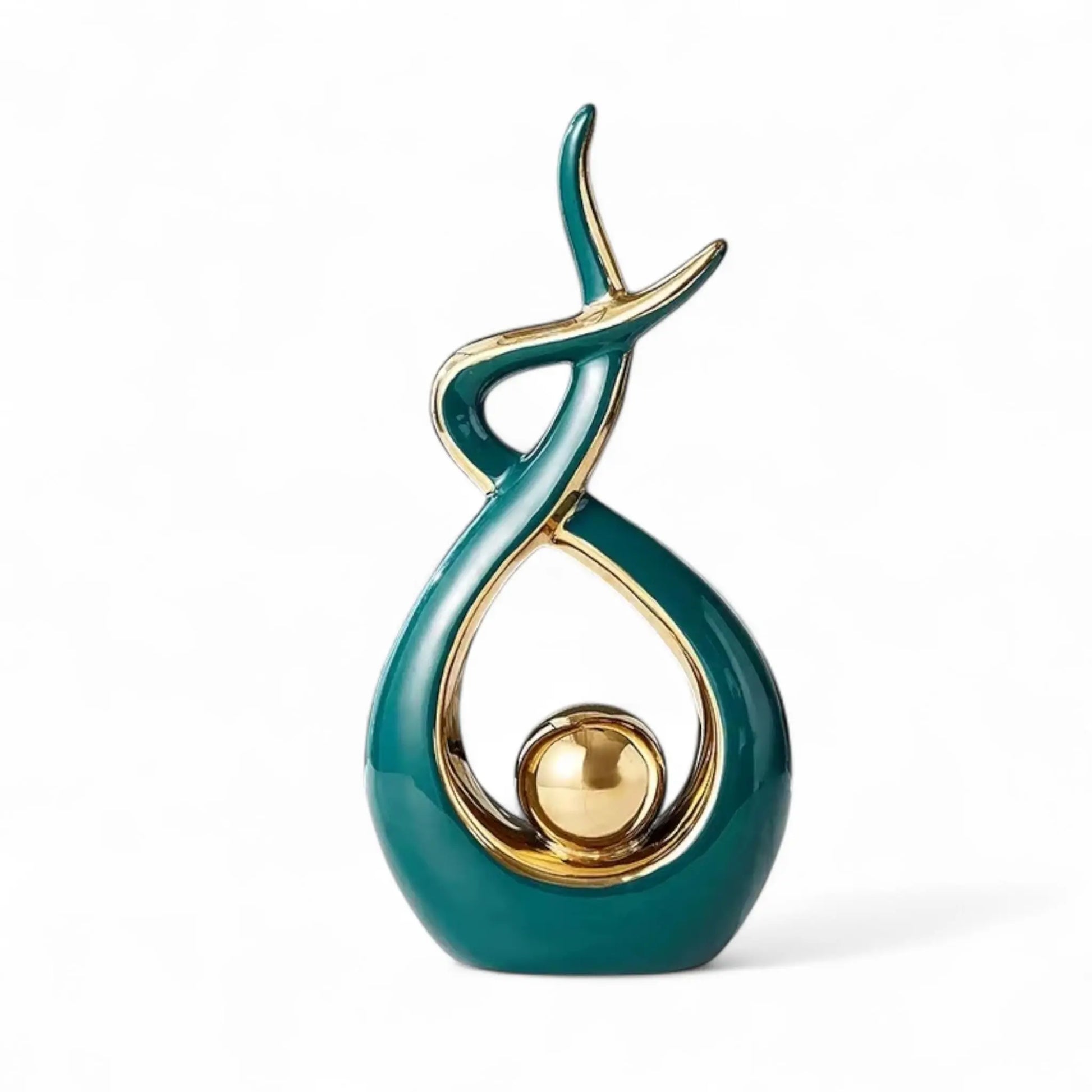 Ceramic Abstract Sculpture Decor – Nordic Elegant Figurine for Home  Geniogoods