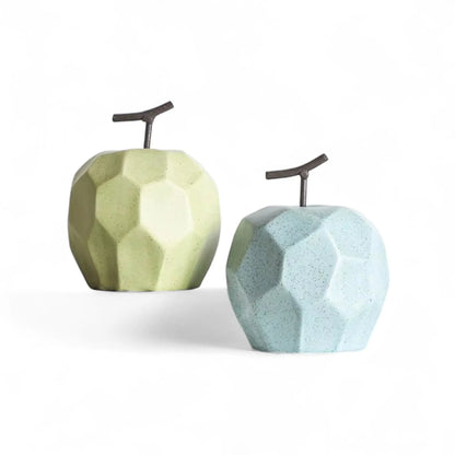 Ceramic Fruit Figurines – Nordic Apple & Pear Home Decor  Geniogoods