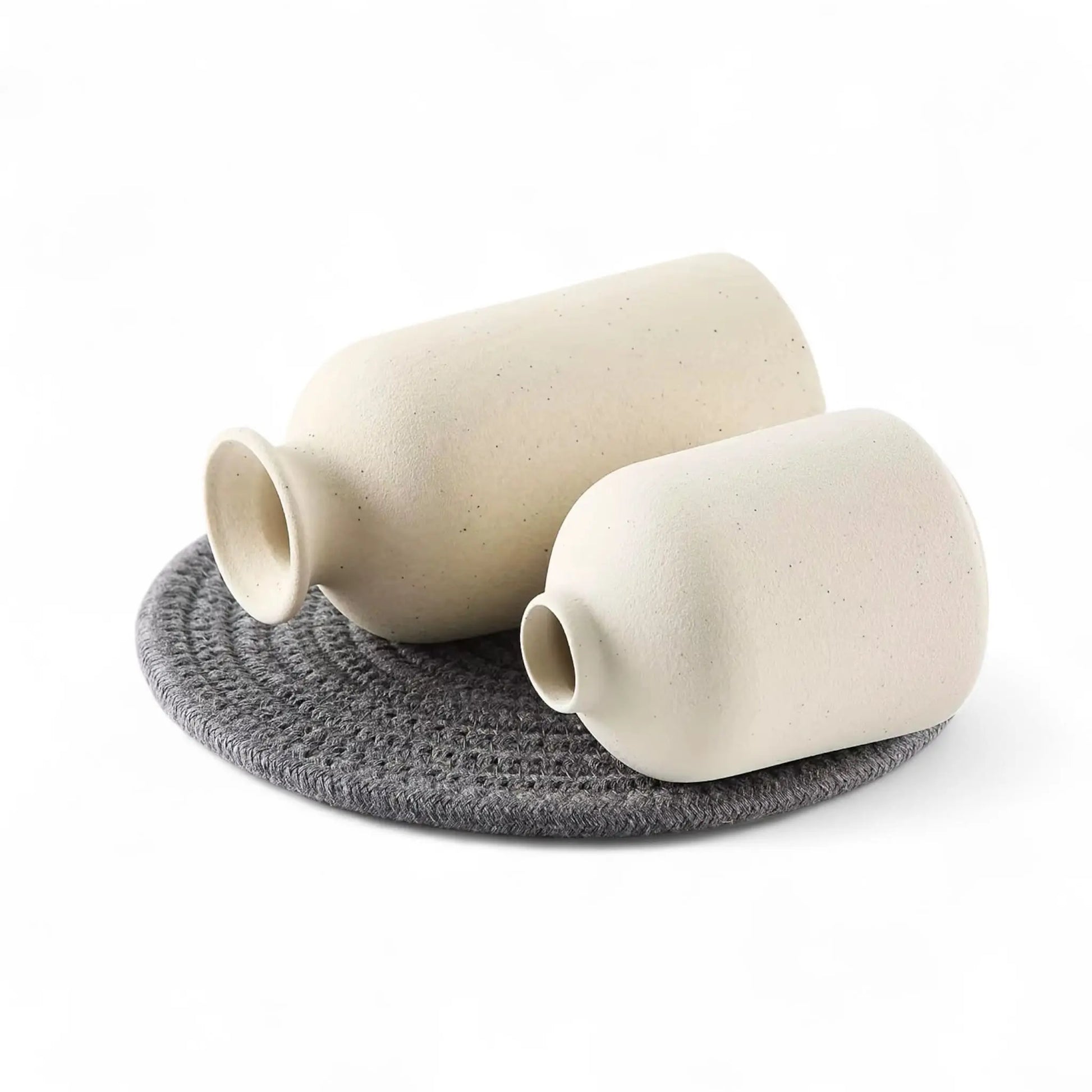 Ceramic Vase Set for Home Decor – Minimalist Farmhouse Style  Geniogoods