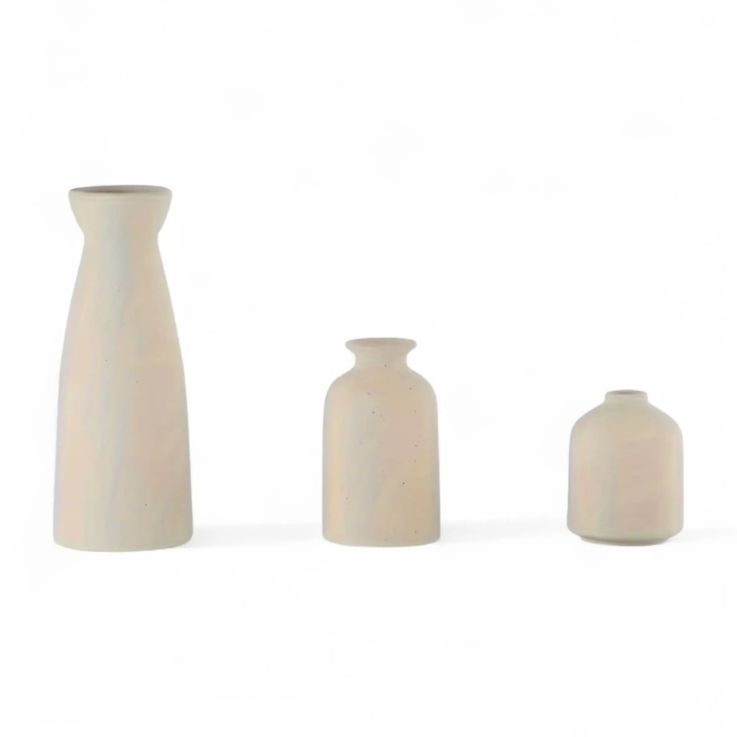 Ceramic Vase Set for Home Decor – Minimalist Farmhouse Style  Geniogoods