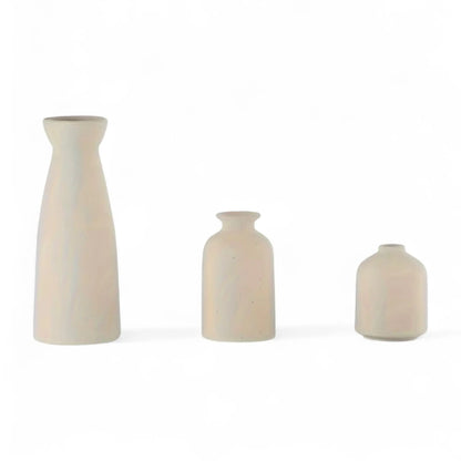 Ceramic Vase Set for Home Decor – Minimalist Farmhouse Style  Geniogoods
