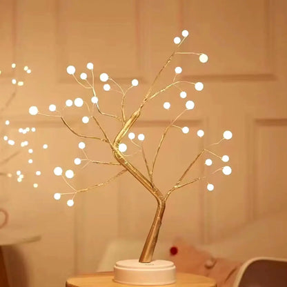 Cherry Blossom Tree LED Lamp | USB/Battery Powered Home Décor Light