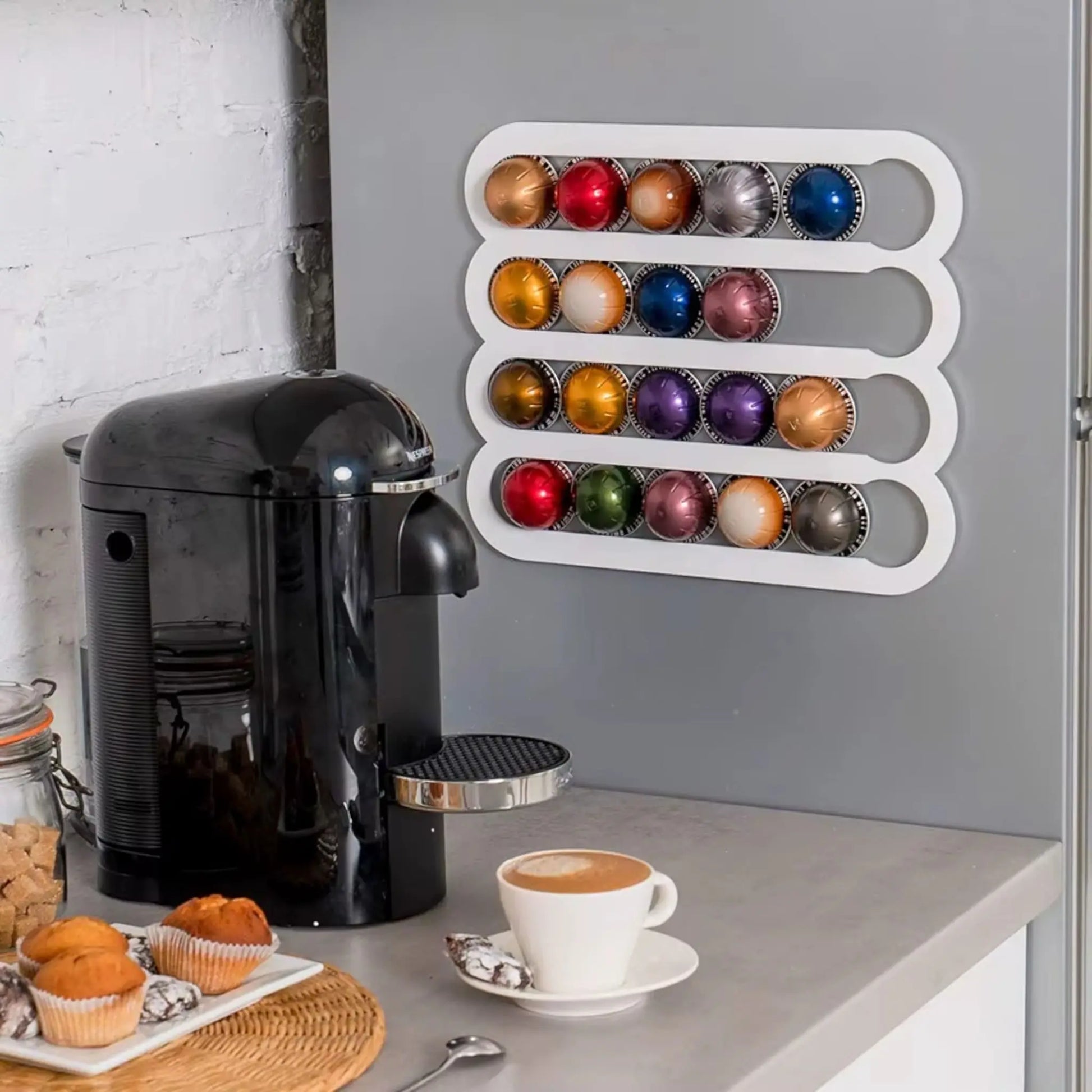 Coffee Pod Holder | Stylish & Space-Saving Capsule Organizer Geniogoods